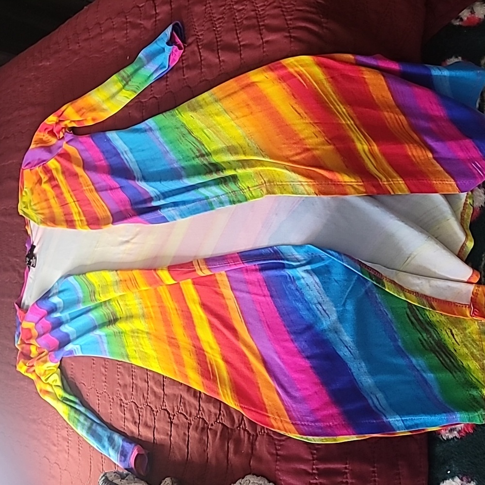 Rainbow cardigan